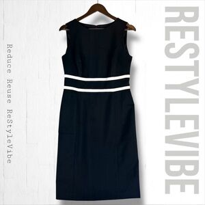 BLACK LABEL EVAN-PICONE Women’s Size 4 Dress Sheath Mini Knee Length Lined